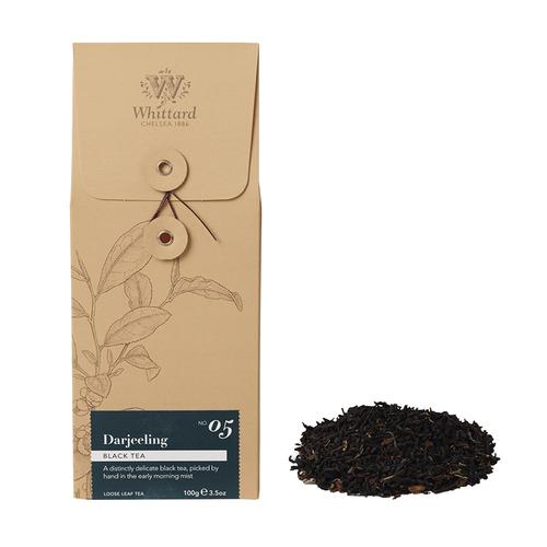whittard英国进口 大吉岭红茶袋装100g 英式进口红茶散茶