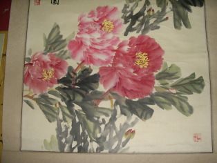 马世治《牡丹》