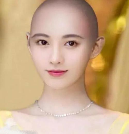 女星的光头造型,杨紫可爱,郑爽甜美,看到鞠婧祎:不愧是四千年美女