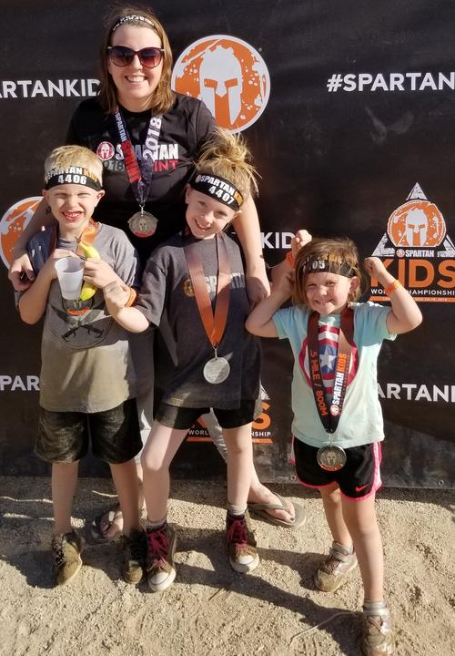 race recap: laughlin spartan sprint/kids race 2018