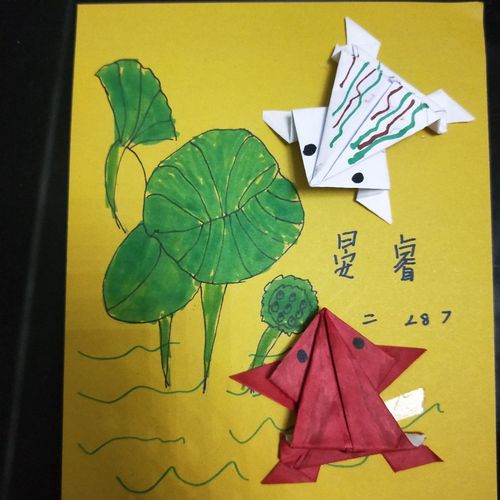 创意手工 ▏"惊蛰"立体折纸 云兴小学二年级美术"惊蛰