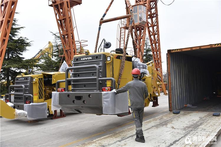 生产一带一路出口订单青岛工程装备企业满负