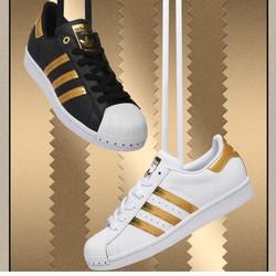 adidas 阿迪达斯 superstarmetal toe 女士金属头运动鞋