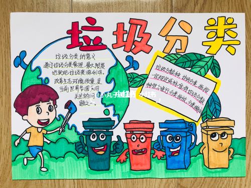 【手抄报】垃圾分类手抄报 爱护环境从我做起_手抄报