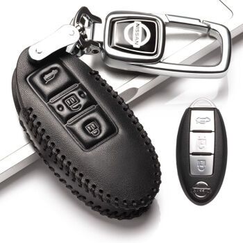 专用2020款东风日产奇骏钥匙套个性2019奇骏车遥控车钥匙包扣真皮a款