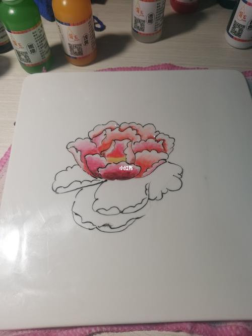 牡丹果酱画教程一起交流吧