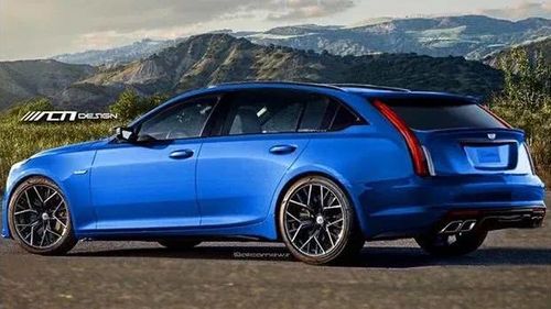 凯迪拉克ct5旅行版渲染图曝光