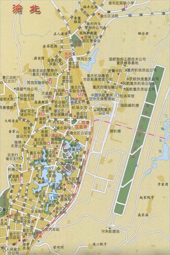 渝北地图