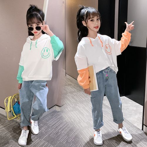 12女童春秋两件套装6女孩洋气衣服8小学生7春天11公主5时髦13岁10