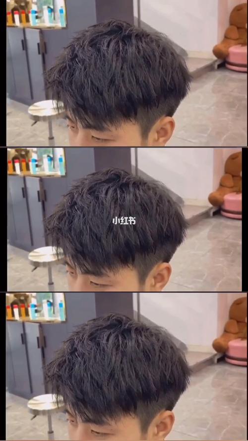 三七分微分碎盖,搭配冷棕色,低调又时尚