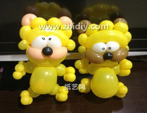 com 手工制作大全教你学会长气球编小动物图解魔术气球造型教程 采集