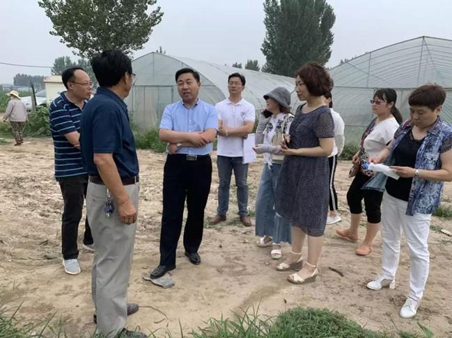 开封市委统战部副部长胡广军带队调研指导社会扶贫