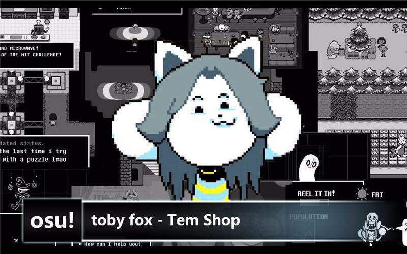 [osu!] suzuki_1112 _ toby fox - tem shop  ez fc ss