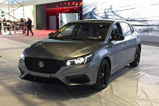 上海车展探营:黑色套件加持 2019款名爵6/emg6实车