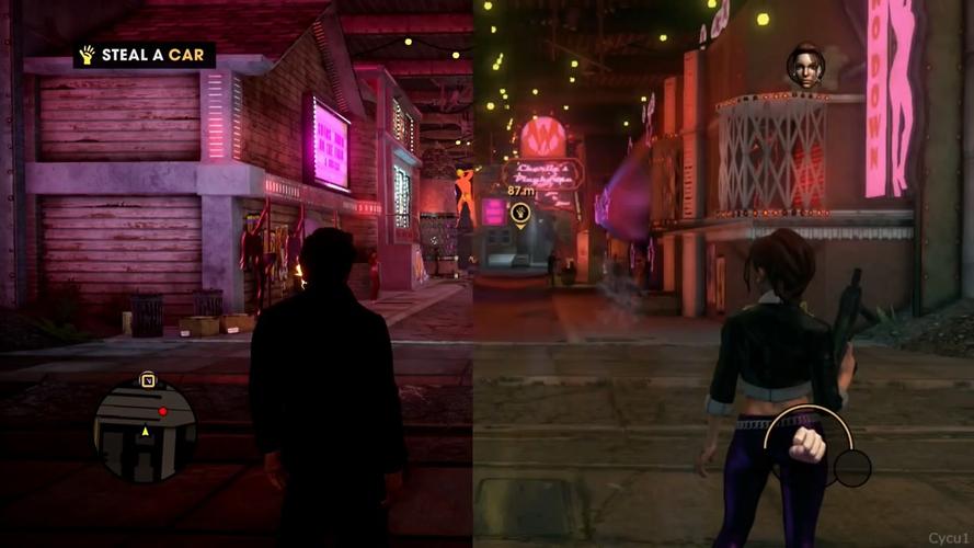 《黑道圣徒3:重制版》与原版画面对比 提升非常明显