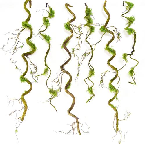 仿真树藤枯藤藤条弯曲造型树枝干枝装饰苔藓缠绕藤蔓植物绿植墙面