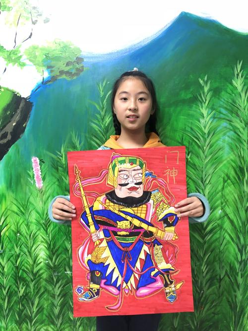 门神_创意美术_对联_新年去哪玩_习俗_油漆_驱邪_儿童