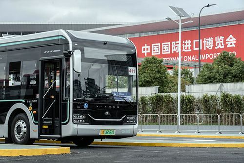 进博会,感受上海公交系统"智能网联"_文章_商车网