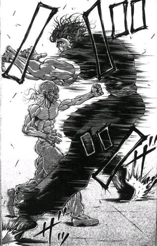 刃牙肯定会和这货干一架,野间宿弥二代的肉体搏斗是刃牙t0级别的,甚至