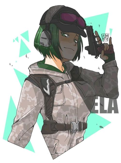 彩虹六号波兰干员ela美图分享