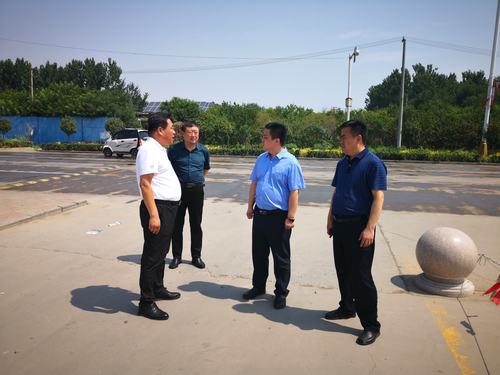 临西县政府县长现场督导扬尘治理工作