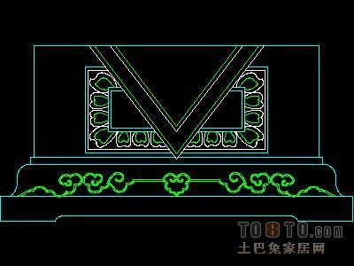 中式柱子图块34个