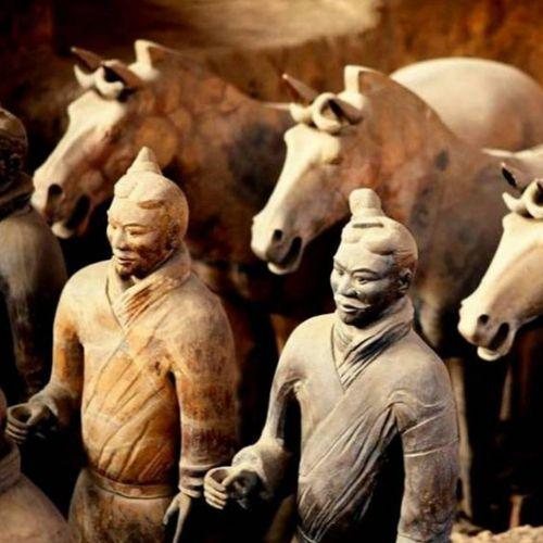 秦始皇兵马俑中为何每个秦军的肚子都微微鼓起来了原因很简单