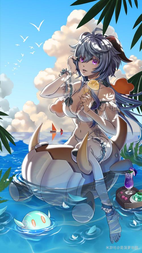 【夏日寻味】你们要的椰羊骑肥陀(甘雨&若陀龙王?