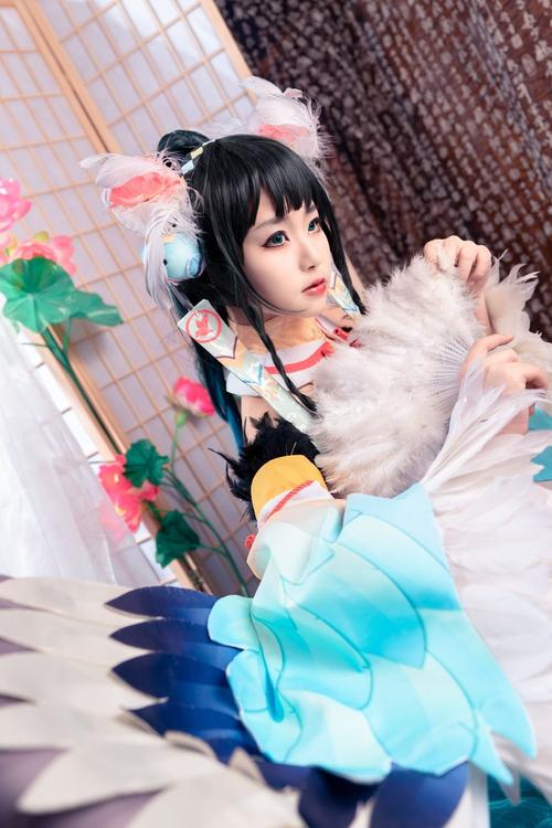 cos:阴阳师花鸟卷,闲池荷香