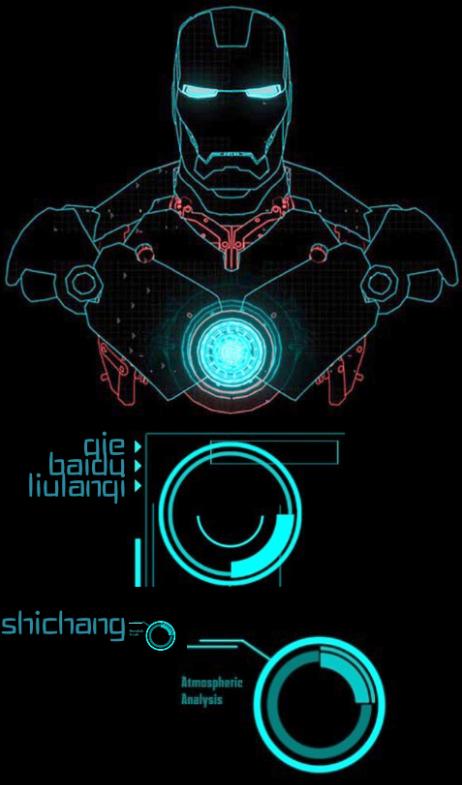 钢铁侠这种科技感的壁纸,iphone6版