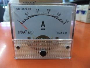 hua华伟 指针式电流表 85c1-1a 50ua 300ma 20v 直流电流表电压表