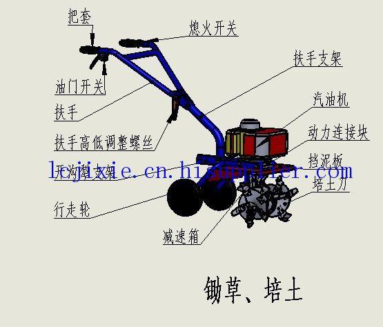 供应山地微耕机 丘陵专用微耕机便携式锄草机
