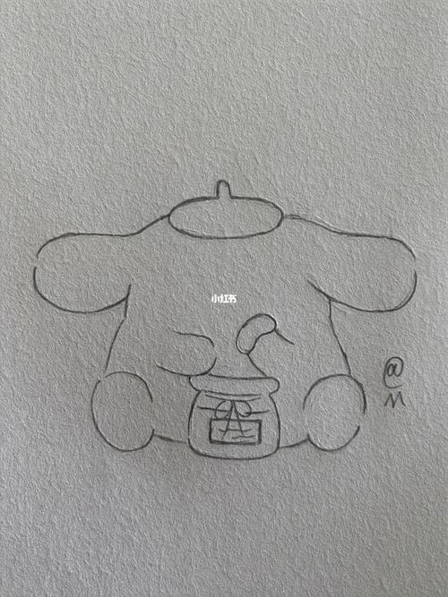 简笔画教程/布丁狗_简笔画_教程_布丁_三丽鸥怎么样_彩铅画_简笔画