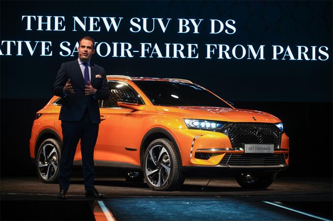前卫与科技的交集 ds 7 crossback实力亮相上海车展