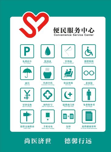 建议使用coreldraw软件打开, 该便民标识 便民服务图片素材大小是0