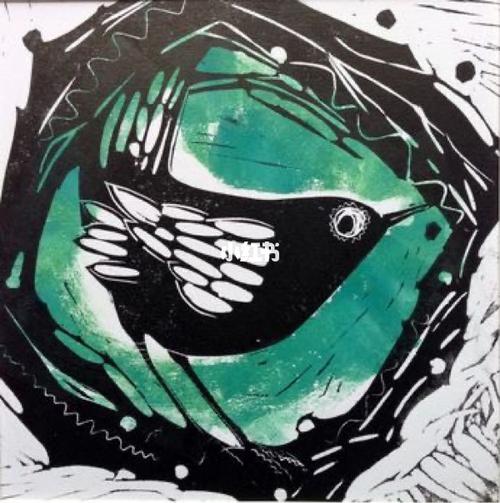 版画作品分享 ——动物系列_版画_人文_绘画