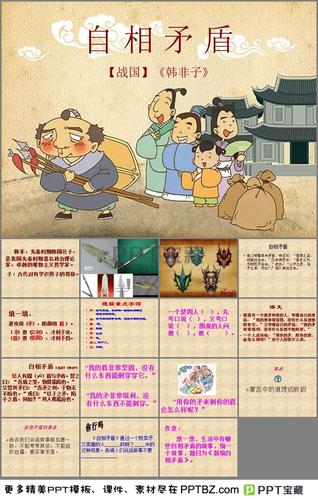 自相矛盾课件ppt下载