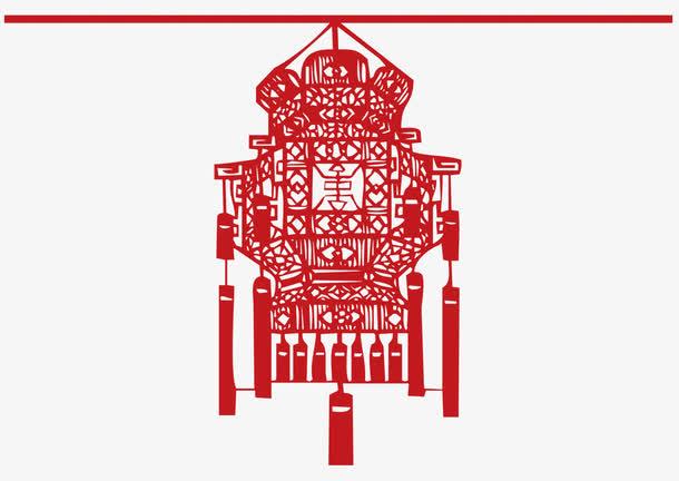 装饰元素 中国风 > 红色剪纸灯笼  收藏 [声明] 觅元素所有素材为用户