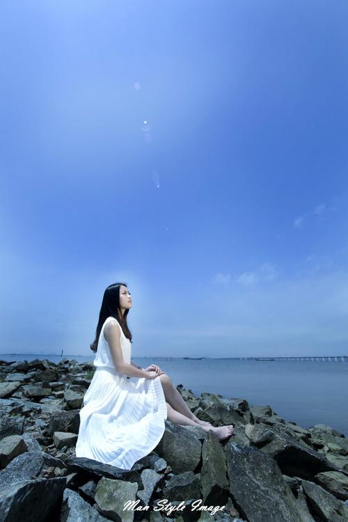 【转载】曾经我们在海边的约定 【海边美女】