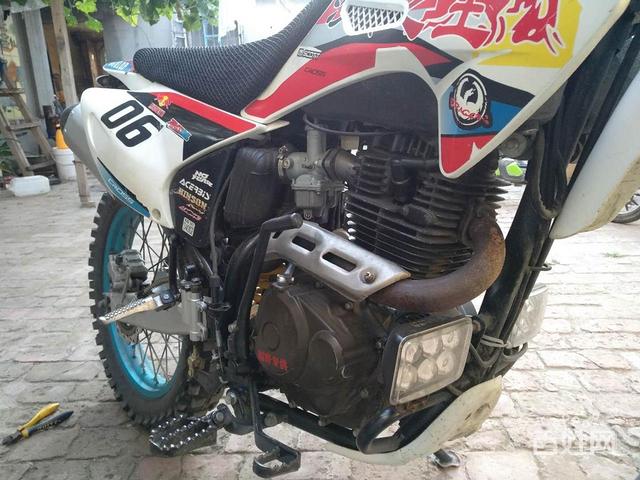 cqr250大越野三条腿干净发动机安静冷热一把改装