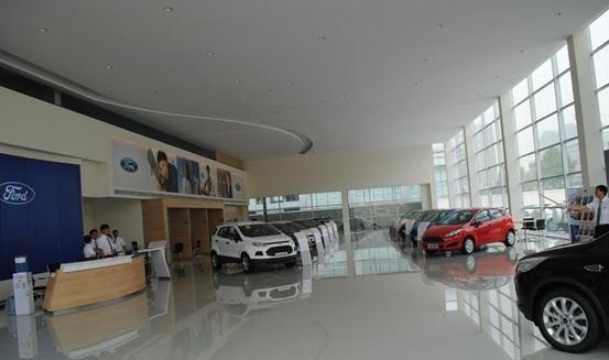 开业在即河南吉福福特4s店新店实拍广告