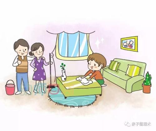 平时不整理,到了年节才做大扫除,搞得很累,抱怨连天