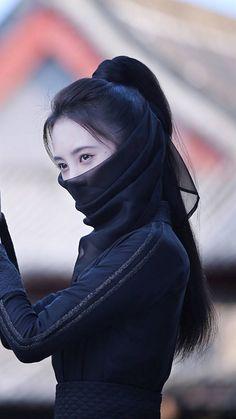 古装蒙面掩面女