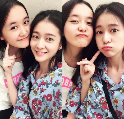 张雪迎蒋依依同框晒照似双生姐妹花