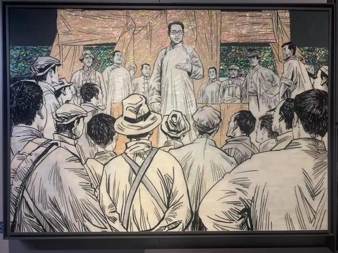 遭到了反动军阀的残酷镇压,危急关头,罗亦农挑起了上海工人运动的重担