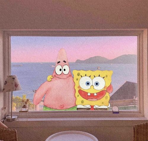 海绵宝宝和派大星的背景图!