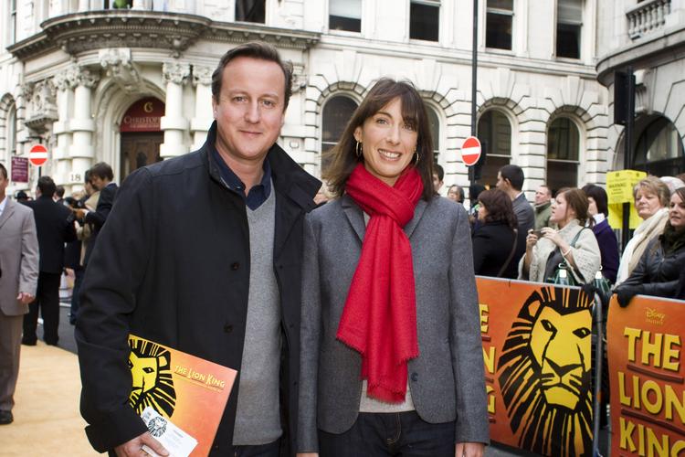 david and samantha cameron