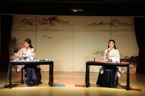 联谊会茶道,香道表演