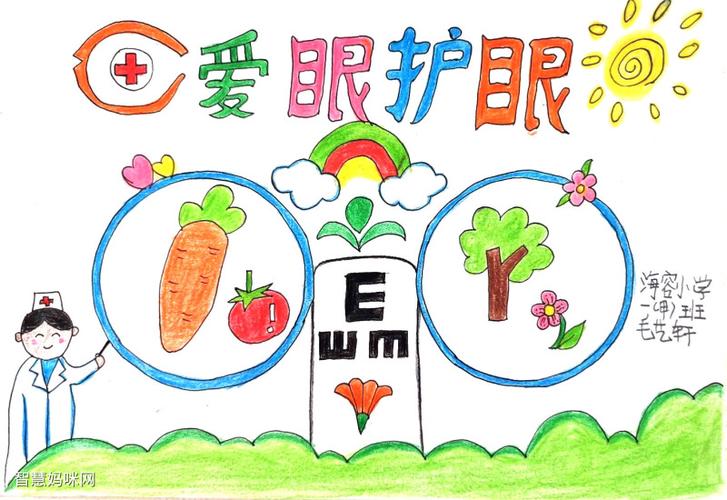 五年级爱眼护眼手抄报简单又漂亮