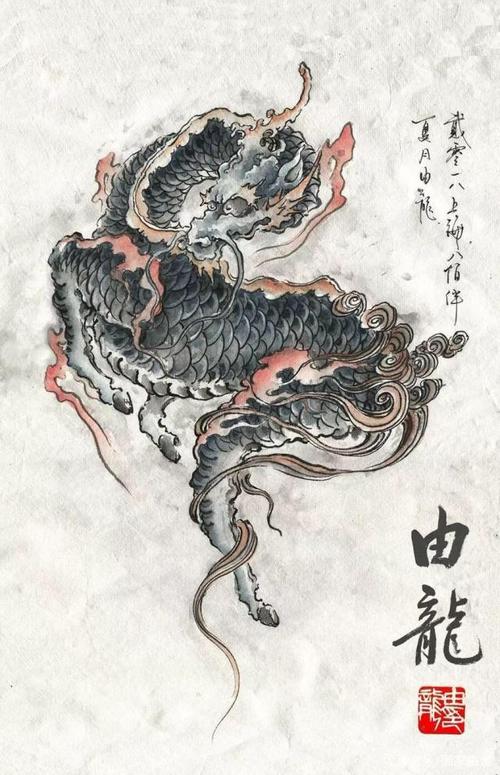 怎样画麒麟——由龙的分享